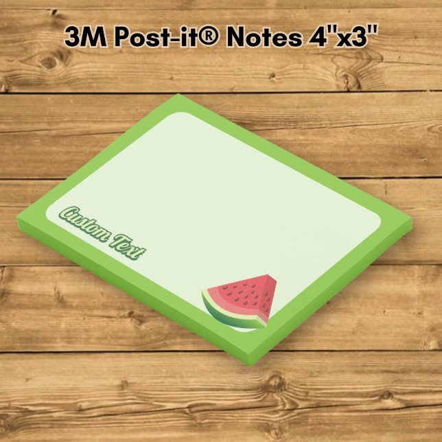 Bloco Post-it Melancia (Criador carregado)