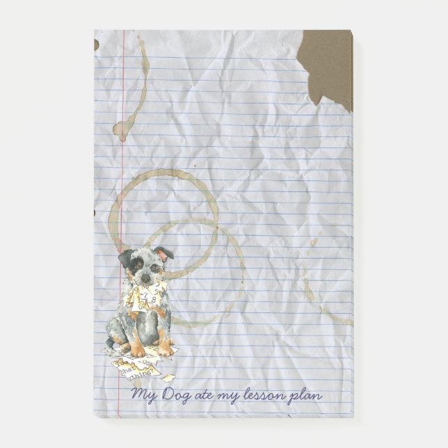 Bloco Post-it Meu ACD comeu meu plano de aula (Frente)