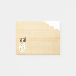 Bloco Post-it Meu Papillon comeu meus trabalhos de casa
