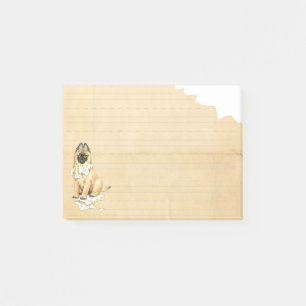 Bloco Post-it Meu Tervuren comeu meus trabalhos de casa