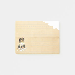 Bloco Post-it Meu Yorkie comeu meus trabalhos de casa