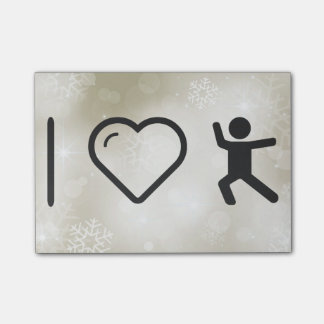 Bloco Post-it Mim artes marciais do coração