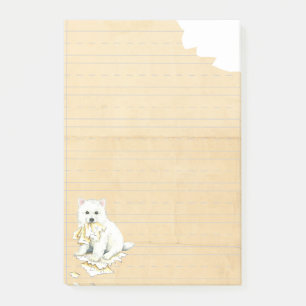 Bloco Post-it Minha Eskie Comeu Meu Trabalho De Casa