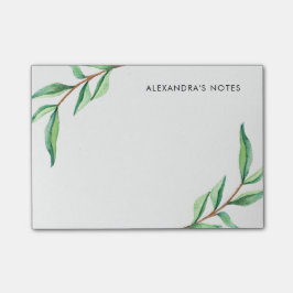 Bloco Post-it Mola Verde Minimalista Deixa-se em branco