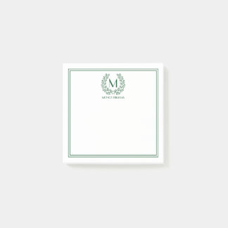 Bloco Post-it Monograma Wreath