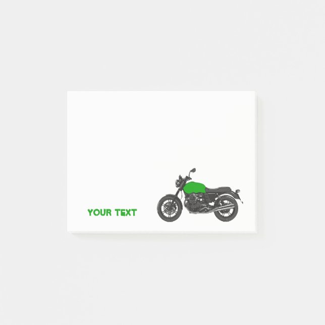 Bloco Post-it Motocicleta (Frente)