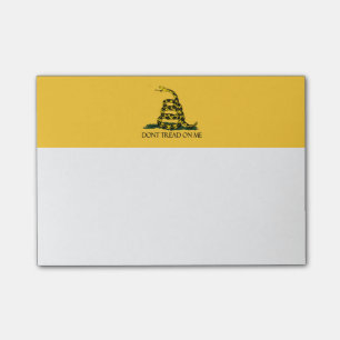 Bloco Post-it Não pise em mim, história patriótica da bandeir