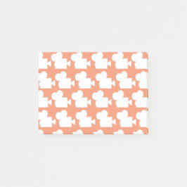 Bloco Post-it Nota de post-it 4x3 da câmera