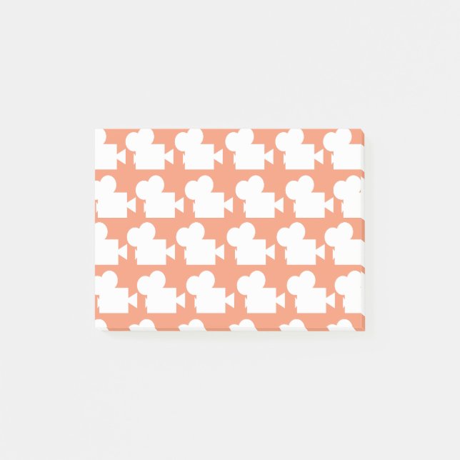 Bloco Post-it Nota de post-it 4x3 da câmera (Frente)