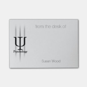 Bloco Post-it Nota do Cargo-it® da psicologia