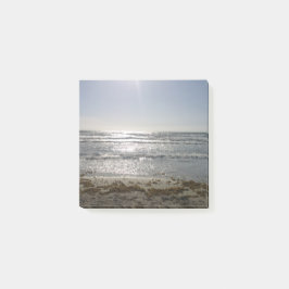 Bloco Post-it Notas Adhesivas Nascer do Sol na Praia
