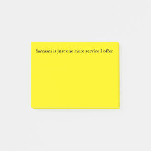 Bloco Post-it Notas agressivas passivas