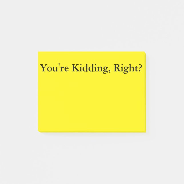 Bloco Post-it Notas agressivas passivas (Frente)