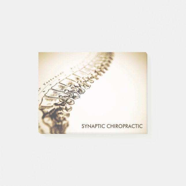 Bloco Post-it Notas da quiroterapia (Frente)