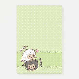 Bloco Post-it Notas de Bruno & de Herbert