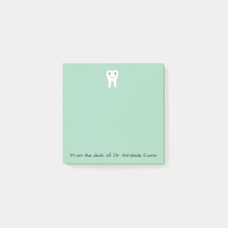 Bloco Post-it Notas de dentes