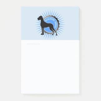 Bloco Post-it Notas de Great Dane