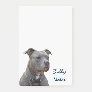 Bloco Post-it Notas de pensamento da intimidação de Pitbull