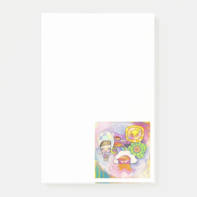 Bloco Post-it Notas de post-it da arte de Kosharek! (Frente)