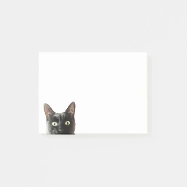 Bloco Post-it Notas de post-it do gato (Frente)
