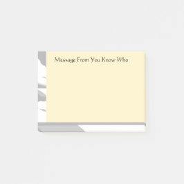 Bloco Post-it Notas de post-it para ele