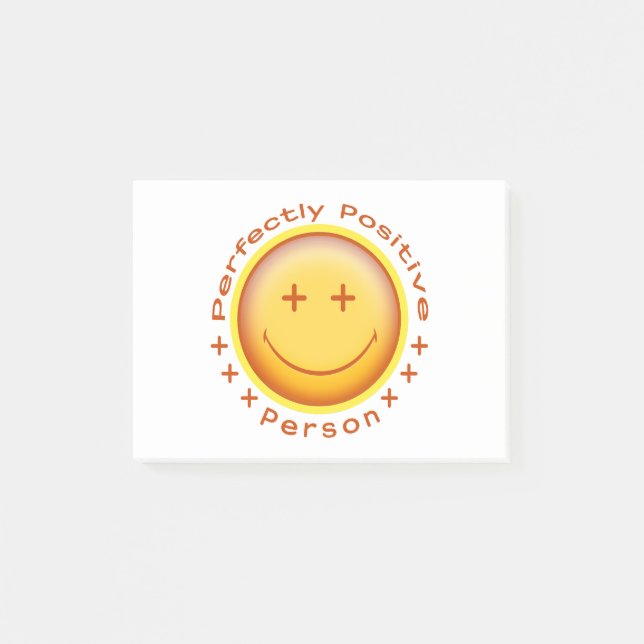 Bloco Post-it Notas de post-it perfeitas (Frente)