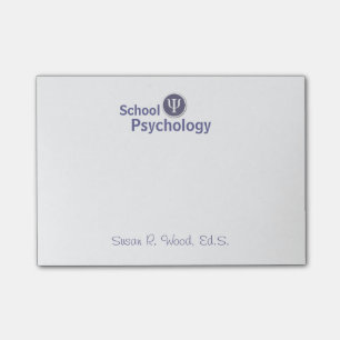 Bloco Post-it Notas de post-it personalizadas da psicologia da