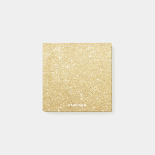 Bloco Post-it Notas de post-it personalizadas do falso brilho