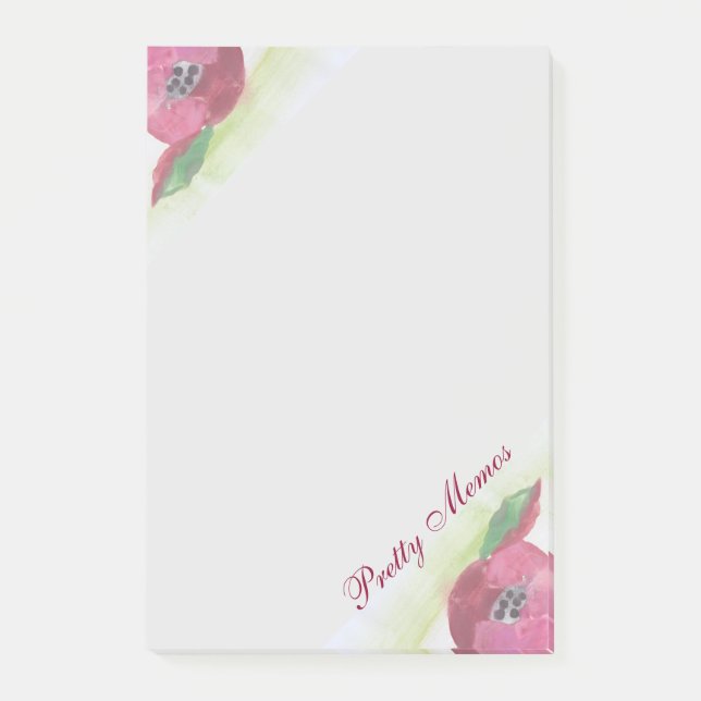 Bloco Post-it Notas de Posto bonito (Frente)