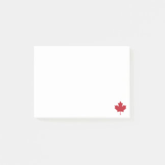Bloco Post-it Notas de Posto do Canada Maple Leaf