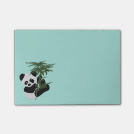 Bloco Post-it Notas do Cargo-it® da panda pequena