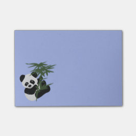 Bloco Post-it Notas do Cargo-it® da panda pequena