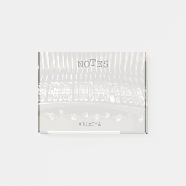 Bloco Post-it Notas do Cargo-it® do escritor (Frente)