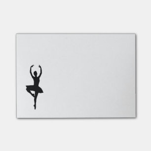 Bloco Post-it Notas do Posto Ballerina
