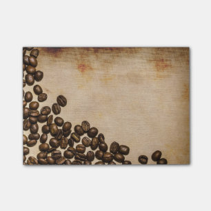 Bloco Post-it Notas do Posto de Beans do Café