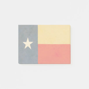 Bloco Post-it Notas do Posto It do Texas Flag Lone Star
