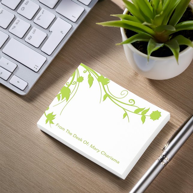 Bloco Post-it Notas do Posto Monograma (Criador carregado)