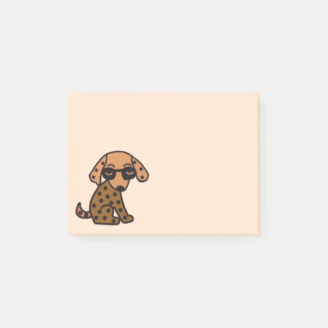 Bloco Post-it Notas legal do Cargo-it® da chihuahua (Frente)