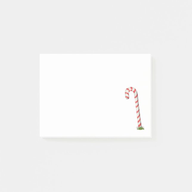 Bloco Post-it Notas pegajosas do bastão de doces (Frente)