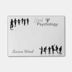 Bloco Post-it Notas personalizadas do Cargo-it® da psicologia d