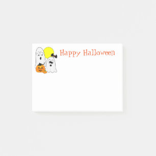 Bloco Post-it Notas Postes do Halloween