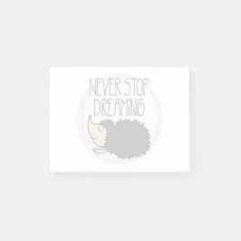 Bloco Post-it Nunca pare de sonhar