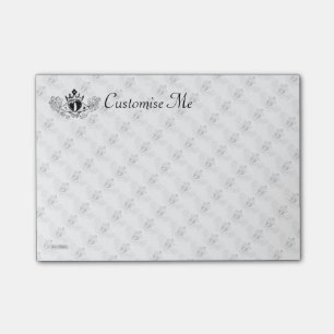 Bloco Post-it O Claddagh (Preto)