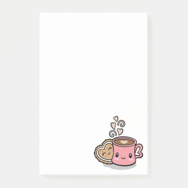 Bloco Post-it O doce trata notas (Frente)