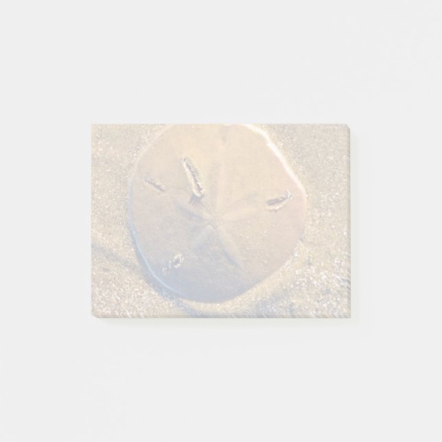 Bloco Post-it O dólar de areia revelou na praia | Hilton Head (Frente)