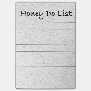 Bloco Post-it O mel alista