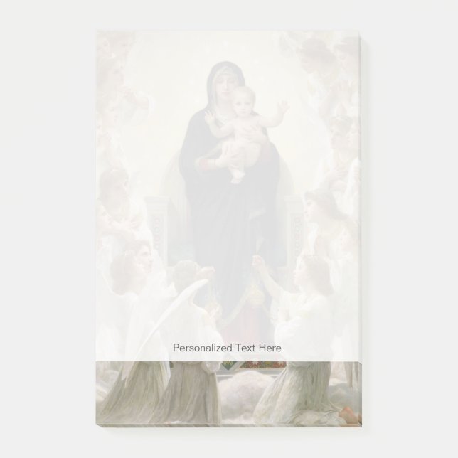 Bloco Post-it O Virgin com Anjo, 1900 (Frente)