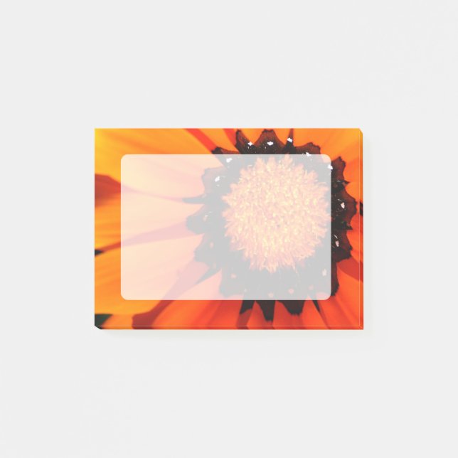 Bloco Post-it Orange Gazania (Frente)