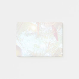 Bloco Post-it Ornamentos de Férias à Luz