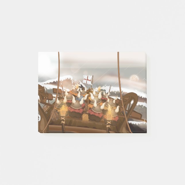 Bloco Post-it Os Vikings (Frente)